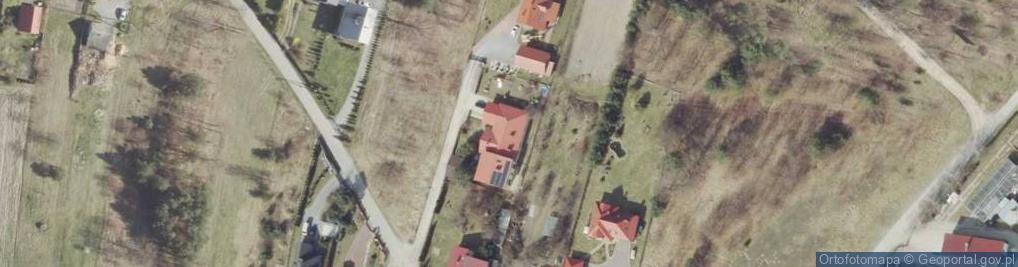 Zdjęcie satelitarne Bajkowa Chatka Simonetta Chrabańska Jajko