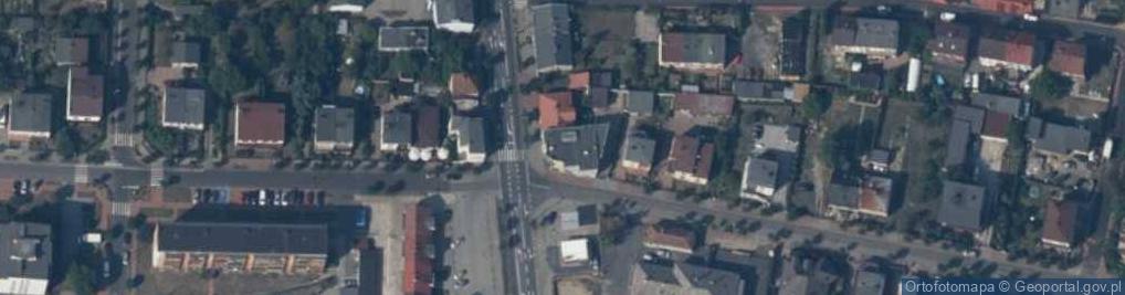 Zdjęcie satelitarne Bąk Justyna Justyna Bąk Pośrednictwo Ubezpieczeniowe