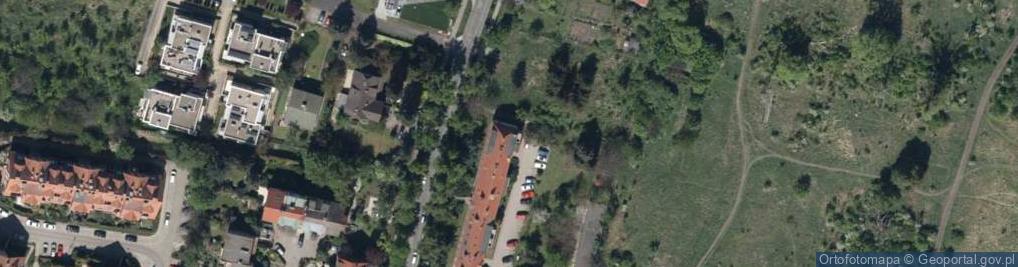 Zdjęcie satelitarne Bąk M., Wrocław