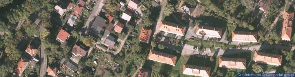 Zdjęcie satelitarne Bals-Sawicka Gabriela Tłumacz Przys.J.Niem., Kowary