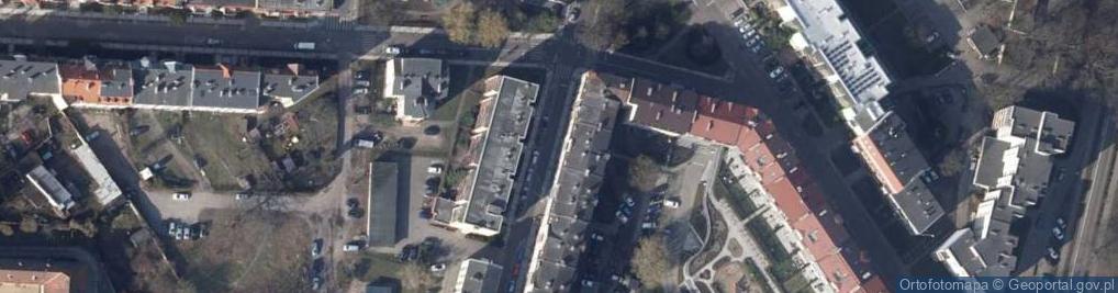 Zdjęcie satelitarne Baltic Park Promenada Wspólnota Mieszkaniowa przy ul.Uzdrowiskowej 16-18-20 w Świnoujściu