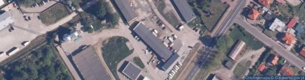 Zdjęcie satelitarne Bałtycka Fabryka Okien