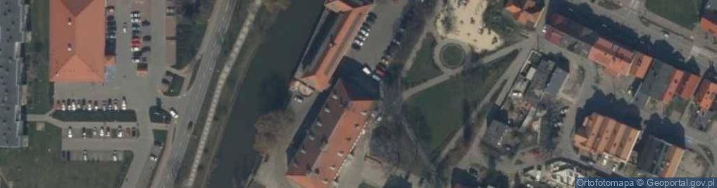 Zdjęcie satelitarne Bałtycka