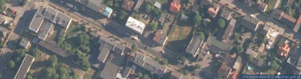 Zdjęcie satelitarne Banaś