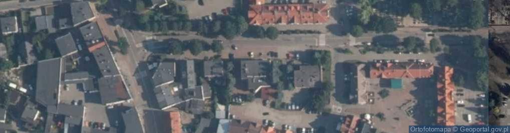 Zdjęcie satelitarne Bank Spółdzielczy w Czersku