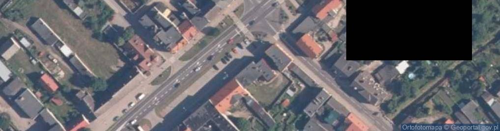 Zdjęcie satelitarne Bank Spółdzielczy w Jastrowiu