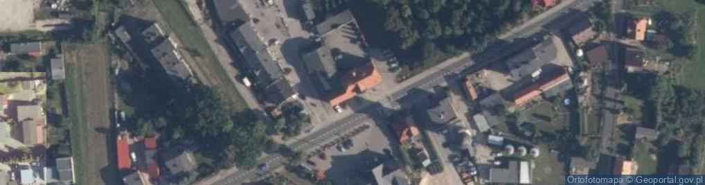 Zdjęcie satelitarne Bank Spółdzielczy w Łobżenicy