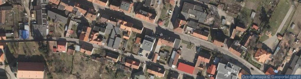 Zdjęcie satelitarne Bank Spółdzielczy w Przemkowie