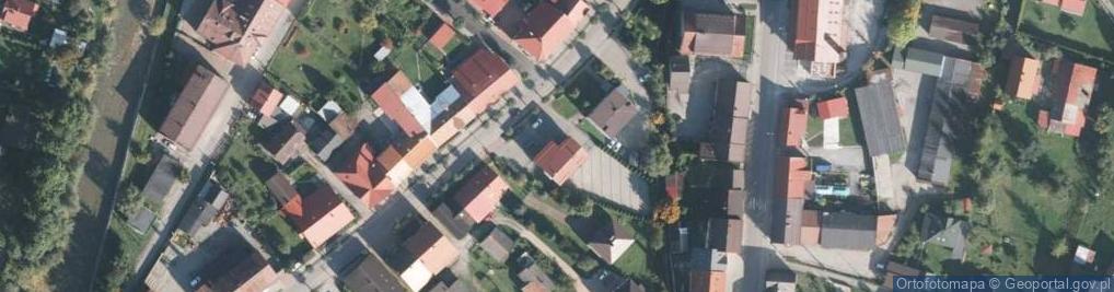 Zdjęcie satelitarne Bank Spółdzielczy w Rajczy