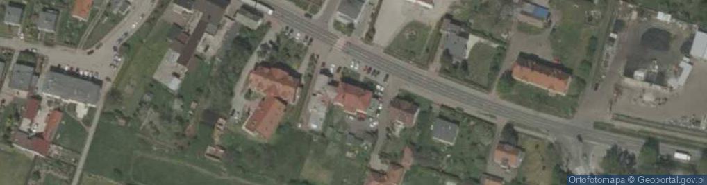 Zdjęcie satelitarne Bank Spółdzielczy w Sośnicowicach