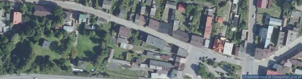 Zdjęcie satelitarne Bank Spółdzielczy w Wąchocku