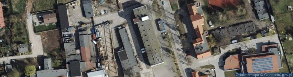 Zdjęcie satelitarne Bank Żywności w Chojnicach