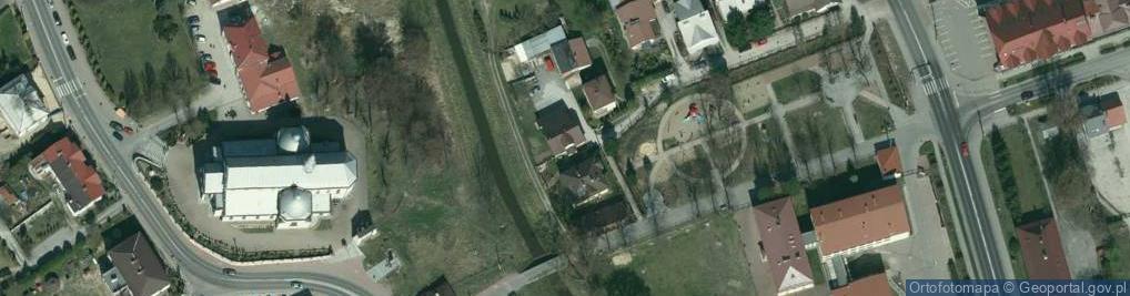 Zdjęcie satelitarne Bańka Krystyna Przedsiębiorstwo Handlowo-Usługowo-Produkcyjne Panaceum