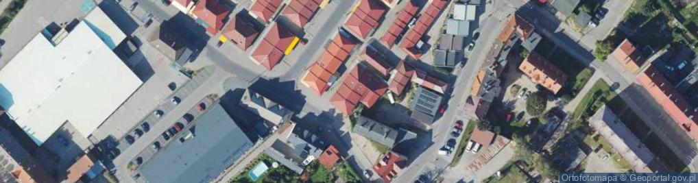 Zdjęcie satelitarne Bar Absolwent