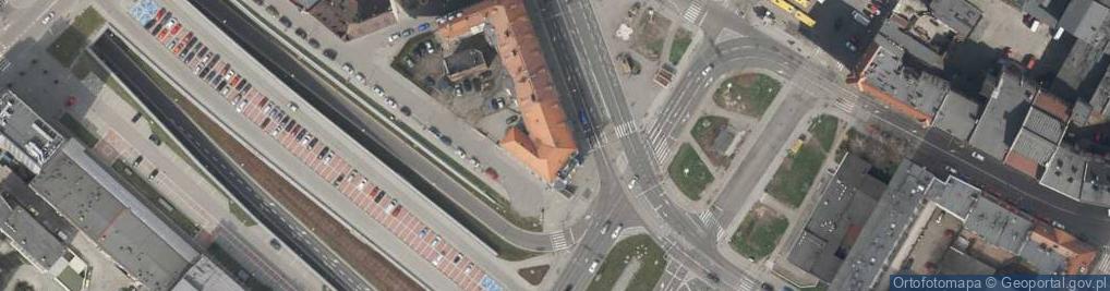 Zdjęcie satelitarne Bar MC Kaczka Przeds Handl Usług Szymik Dudek K Karpiel M