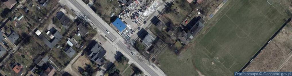 Zdjęcie satelitarne Bar Piwny