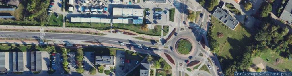 Zdjęcie satelitarne Bar Piwny