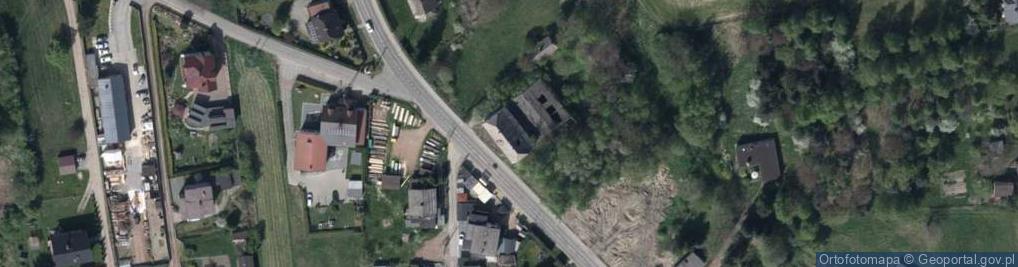 Zdjęcie satelitarne Bar pod Kasztanem Szafarczyk Mariusz Franke Eugeniusz