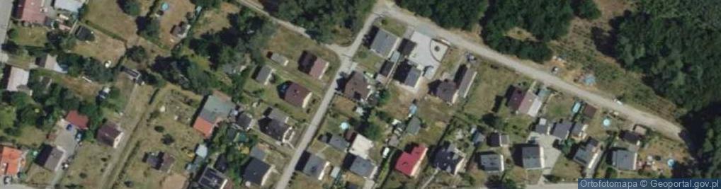 Zdjęcie satelitarne Bar pod Lasem