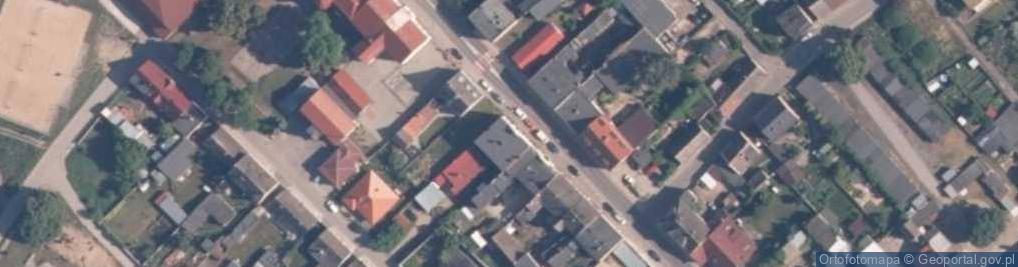 Zdjęcie satelitarne Bar pod Strzechą
