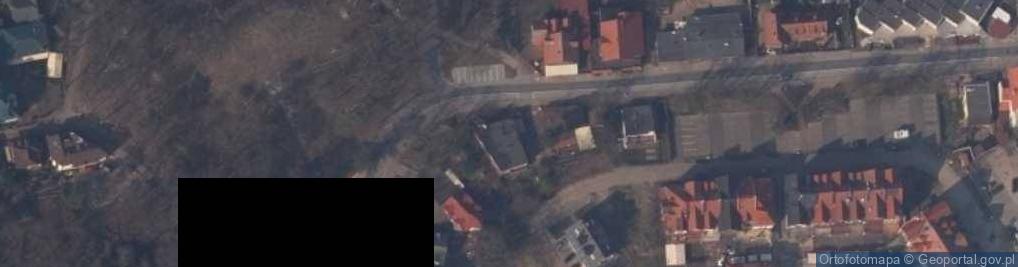 Zdjęcie satelitarne Bar pod Żaglem