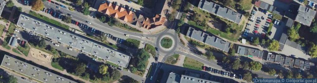 Zdjęcie satelitarne Bar Przysmak