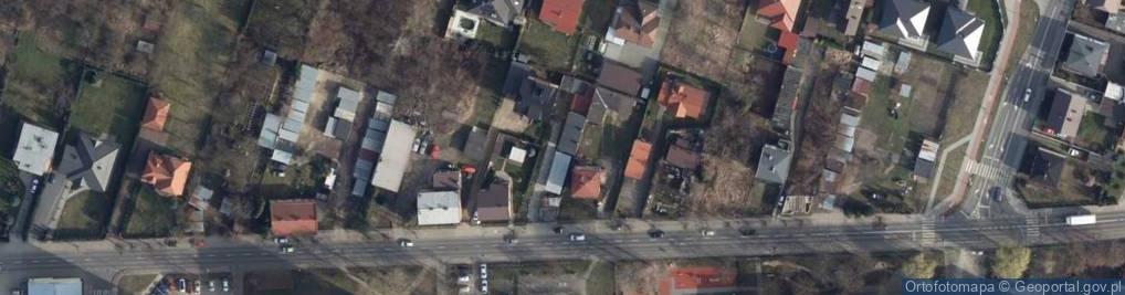 Zdjęcie satelitarne Bar U Jasia