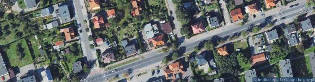 Zdjęcie satelitarne Bar U Romana