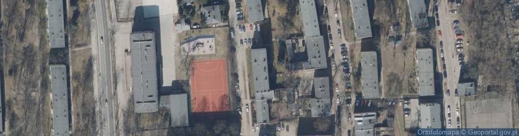 Zdjęcie satelitarne Bar U Zbyszka