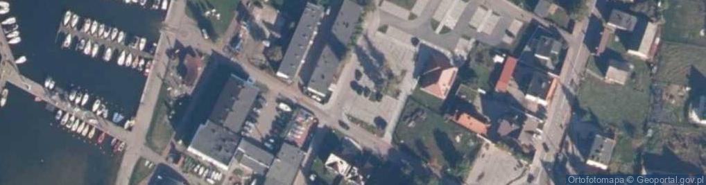 Zdjęcie satelitarne Bar Wodnik Charzykowy