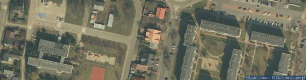 Zdjęcie satelitarne Bar Źródełko