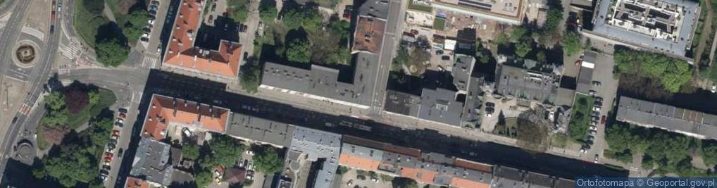 Zdjęcie satelitarne Baran z., Wrocław