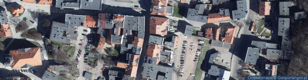 Zdjęcie satelitarne Barańska M.Solarium, Wałbrzych