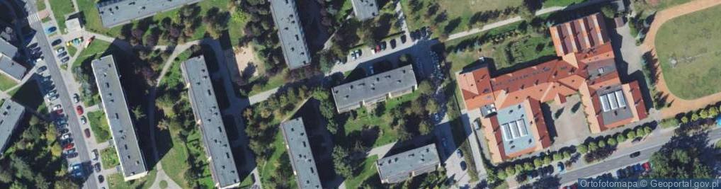 Zdjęcie satelitarne Barbara Nitka Usługi Projektowe, Nadzory i Wykonawstwo