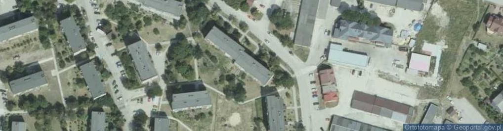 Zdjęcie satelitarne Bardzyńska