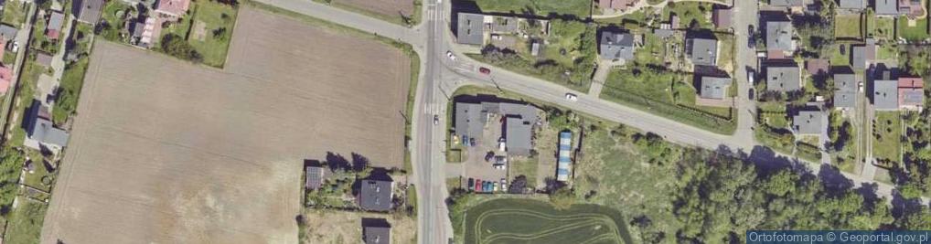 Zdjęcie satelitarne Baron Ewa Ferma Drobiu