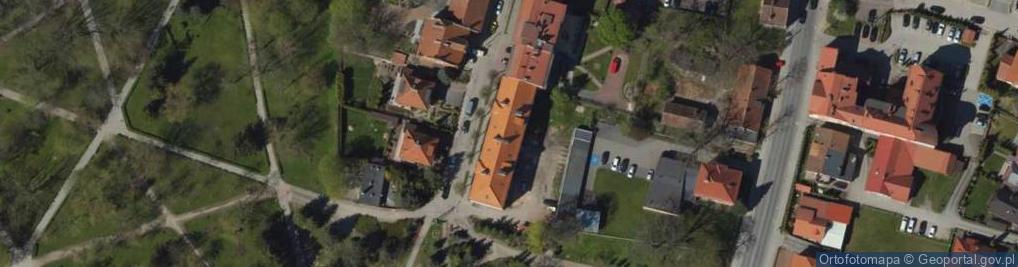 Zdjęcie satelitarne Bartoszycka Szkoła Taekwon-do