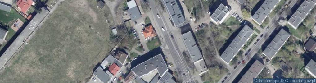 Zdjęcie satelitarne Barwi