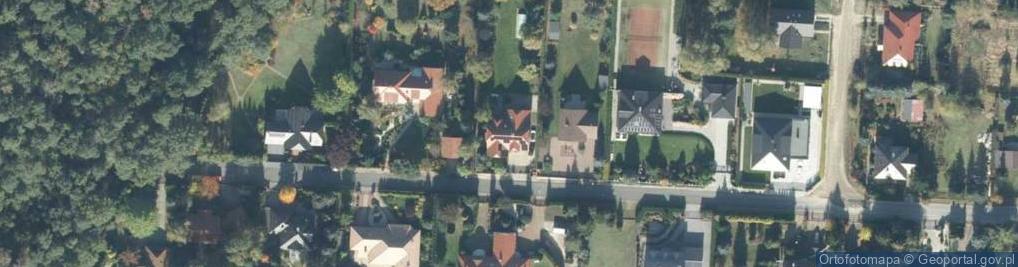 Zdjęcie satelitarne Baumann Pracownia Projektowa Magdalena Baumann-Rex