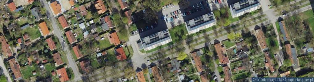 Zdjęcie satelitarne Bbproject Bartłomiej Gutowski Przemysław Domagalski