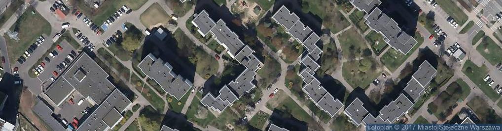 Zdjęcie satelitarne BD Projekt Pracownia Wnętrz i Ogrodów