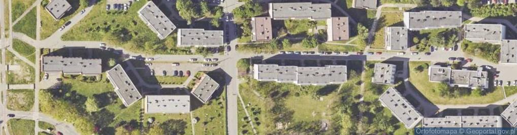 Zdjęcie satelitarne BDS Okna Blochel Henryk Dąbrowski Lech Skrzypczyk Barbara