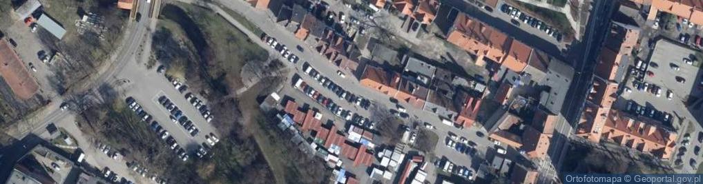 Zdjęcie satelitarne Beata Burakiewicz Handel Obwoźny i Stały