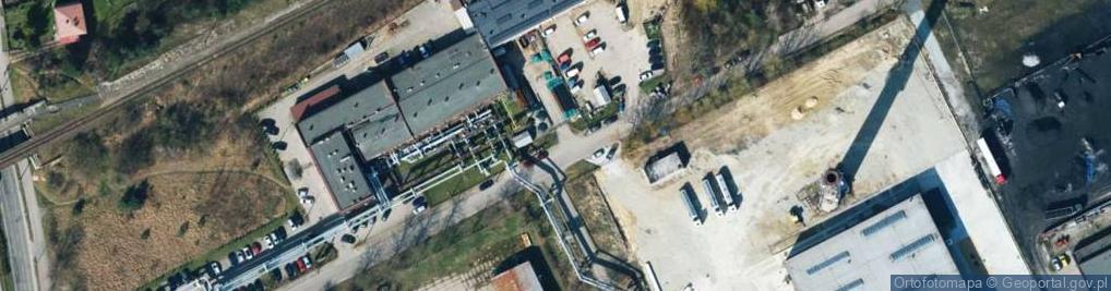 Zdjęcie satelitarne Bełchatowsko Kleszczowski Park Przemysłowo Technologiczny