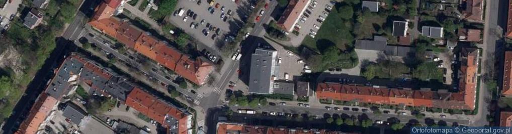 Zdjęcie satelitarne Bernarda Choryńska Handel