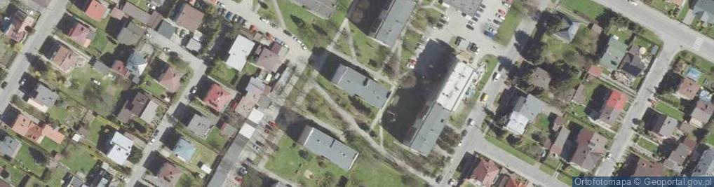 Zdjęcie satelitarne Beskidzka Agencja Usług Inwestycyjnych Bau-Inwest Witold Król