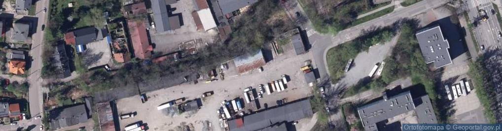 Zdjęcie satelitarne Beskidzkie Przedsiębiorstwo Transportowo Budowlane Transbud