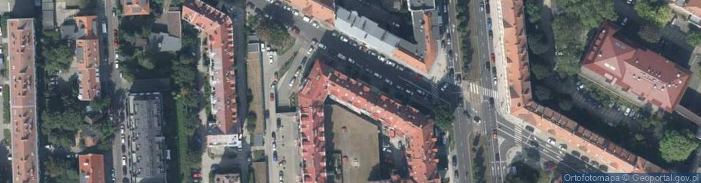 Zdjęcie satelitarne Beskot Skotarczak Bogumiła