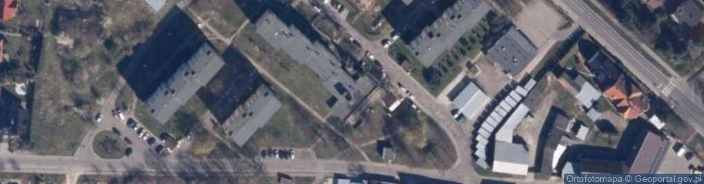 Zdjęcie satelitarne Betoniarstwo Budowl Kamien Nagrobk z Aloksa E Aloksa B Bielewicz