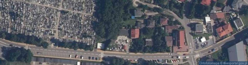Zdjęcie satelitarne Betoniarstwo Ogólne Nagrobkowe i Kamieniarstwo Aneta Kuźnicka